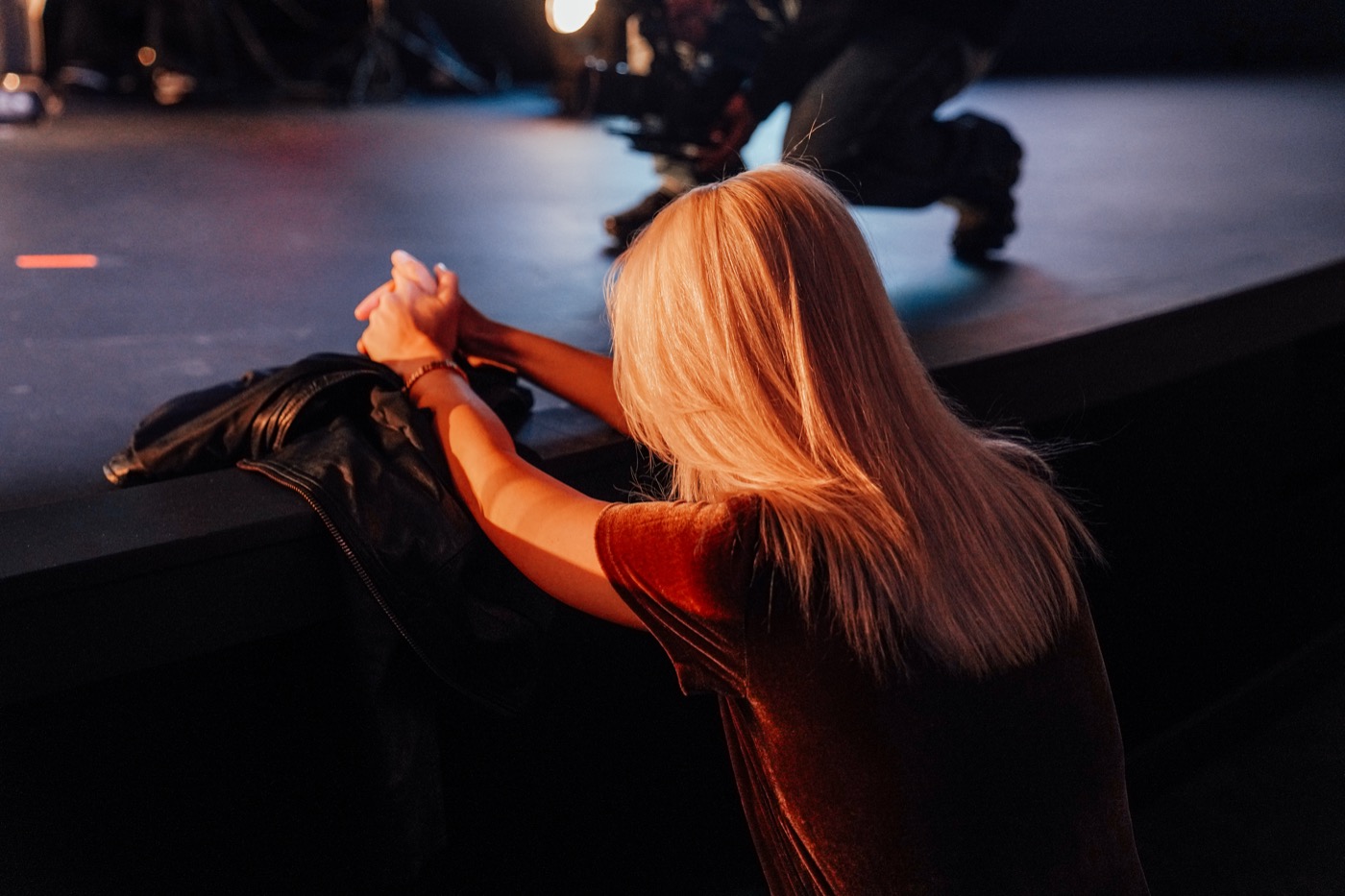 Prayer at the altar